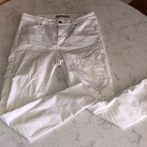 Topshop Leigh distressed white skinny W30 x L30